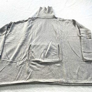 Garnet hill oversized turtleneck sweater